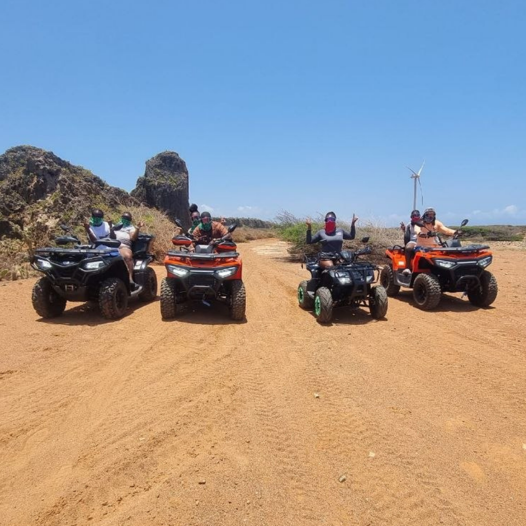 Private & Small-Group Coast-to-Coast ATV Tour (West Curaçao)