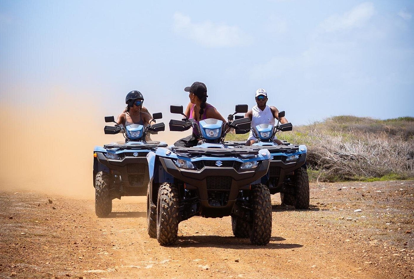 Curaçao ATV Westpoint beach hopping & off-road adventure